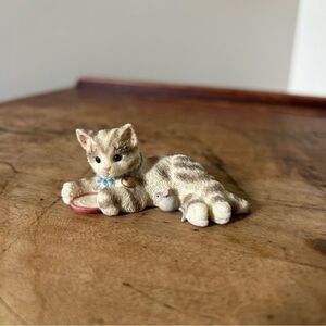 Calico Kittens “Domestic Shorthair Tabby” Priscilla Hillman 1997 Cat Figurine